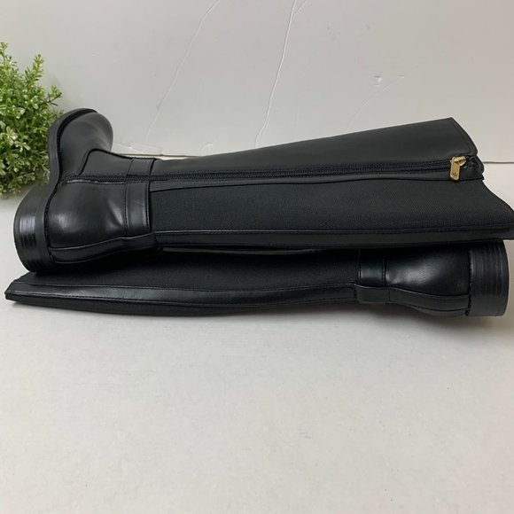 Tommy Hilfiger Suprem2 Tall Riding Boot Black - Picture 4 of 14